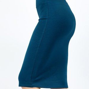Teal Pencil Skirt